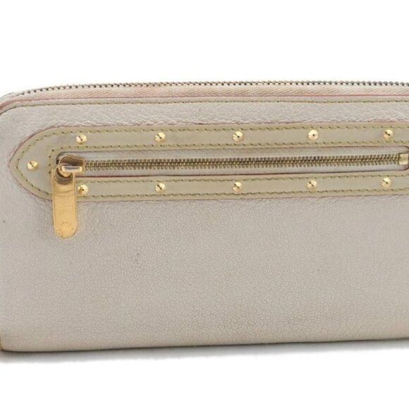 LOUIS VUITTON Suhali Zippy Long Wallet Purse Ivory - Picture 1 of 12